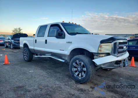 2006 Ford F250 Super Duty from USA, damaged, VIN 1FTSW20P56EC20195